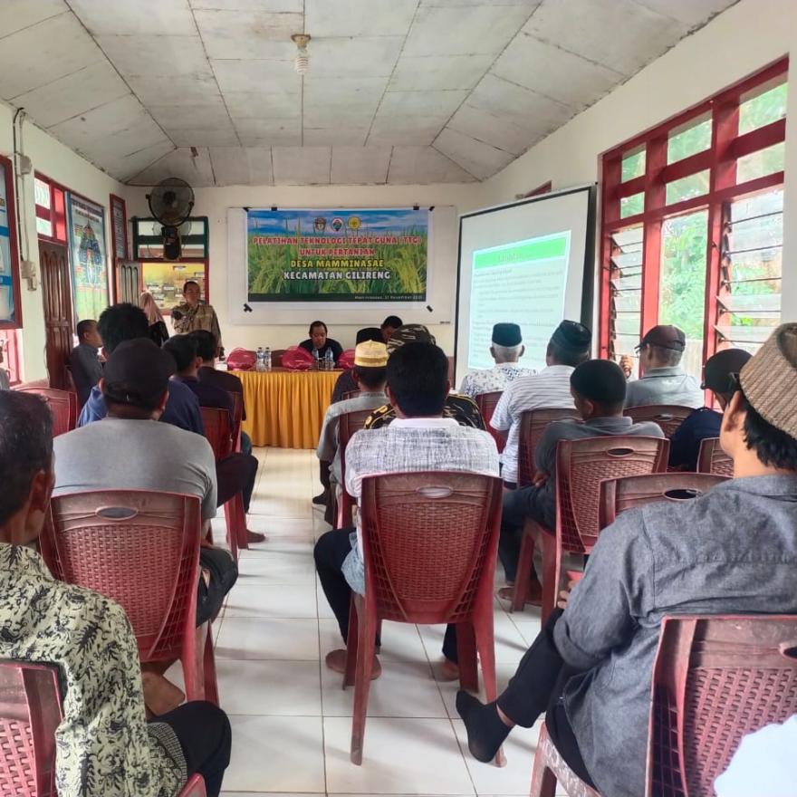 Desa Mamminasae Gelar Pelatihan Teknologi Tepat Guna untuk Tingkatkan Produktivitas Pertanian